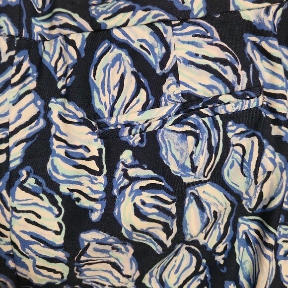 Lilly Pulitzer Keliani Stretch Skinny Leg Pant in "High Tide Navy" Size 6 - Picture 6 of 9